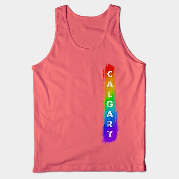 Calgary - LGBTQ Tank Top by Tanimator